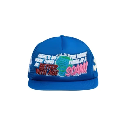 Better With Age Scam Hat White Royal